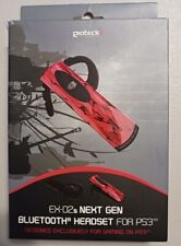 Used Gioteck EX-02s Next Gen Bluetooth Headset for PS3 - Red for sale  Shipping to South Africa