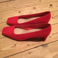 Ladies red suede for sale  YORK