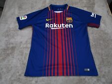 Kit oficial de camisa de futebol Nike Jersey grande FC Barcelona 2017-2018 adulto em casa comprar usado  Enviando para Brazil