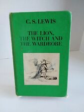 *Raro El león La bruja y el armario, C.S. Lewis 1965 ex biblioteca, verde HC  segunda mano  Embacar hacia Argentina