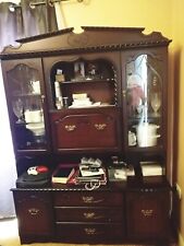 Wood cabinet living for sale  Ireland