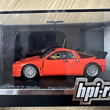 Lancia 037 Rally 1/43 hpi (modelo de cor simples: vermelho) comprar usado  Enviando para Brazil