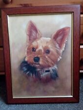 Yorkshire terrier painting for sale  NEWCASTLE