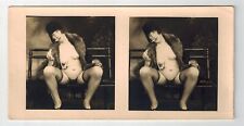 d10 Grundworth Stereoview French photo stereo card nude woman original old 1920s for sale  Shipping to South Africa
