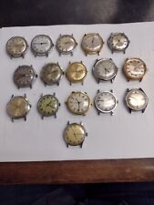 Lote de 16 relógios masculinos vintage Timex para peças e reparos. comprar usado  Enviando para Brazil