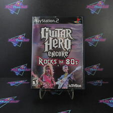 Guitar Hero Encore Rocks the 80s PS2 PlayStation 2 - Complete CIB for sale  Shipping to South Africa