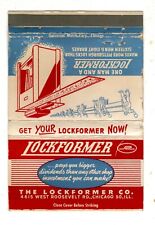 Lockformer co. matchbook for sale  Lewisville