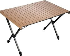 Camping Table Folding Adjustable Height Garden Roll-Up TIMBER RIDGE for sale  Shipping to South Africa