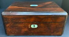 vintage sewing wood sewing box for sale  Brea