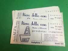 Lotto volantini prodotti usato  Catania