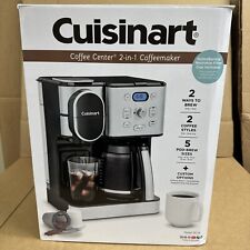 Cuisinart Coffee Center SS-16 12-Cup 2-in-1 Coffee Maker - Black Stainless Steel for sale  Shipping to South Africa