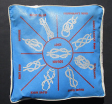 VINTAGE NAUTICAL BOAT CUSHION SEAT LIFE  PRESERVER BUOYANT FLOAT for sale  Shipping to South Africa