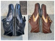 2 Pairs Mens NXXT Gel Sport Casual Shoes Black and Gray Two Toned Brown Size 12M for sale  Shipping to South Africa