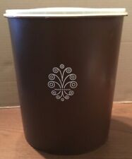 vintage tupperware canisters brown for sale  Pittsburgh