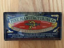 Used, Vintage Pike Manufacturing Co Worlds Best Sharpening Stones Paper Weight NY City for sale  Concord