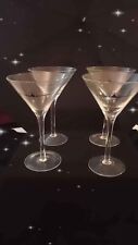 4 martini set glasses for sale  Gilbert