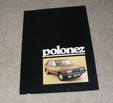 Fso polonez brochure for sale  FAREHAM
