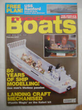 Model Boats plans of USS Hanford with magazine February 2007 for sale  BURRY PORT