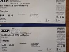 Metallica iron maiden gebraucht kaufen  Pfungstadt