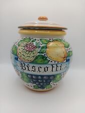 jar biscotti hand painted for sale  Jacksonville