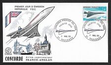 Enveloppe 1er Jour Supersonique CONCORDE Premier Vol 2 Mars 1969 Toulouse - TBE d'occasion  Nérac