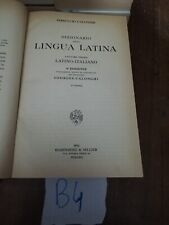 Latino italiano dizionario usato  Vetto