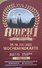 Amphi festival wochenendkarte gebraucht kaufen  Schloß Holte-Stukenbrock