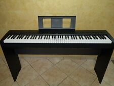 Usato, Pianoforte digitale Yamaha P45-B 88 tasti pesati con supporto e copri tastiera usato  Bibbiano