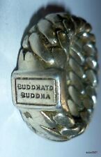 Vintage Buddha To Buddha Chain Small Sterling Silver Ring Size 6, gebruikt tweedehands  verschepen naar Netherlands
