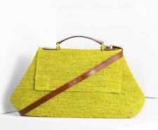 Nova Bolsa de Ombro IBELIV Ráfia Palha Lahady, Amarelo Citron comprar usado  Enviando para Brazil