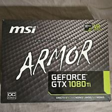 Placa de vídeo gráfica MSI Armor NVIDIA GeForce GTX 1080 TI comprar usado  Enviando para Brazil