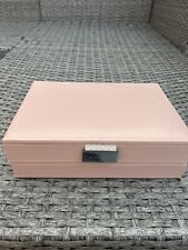 Stackers Pink Jewellery Box Two Tier for sale  Shipping to South Africa