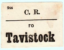 Railway luggage label for sale  STROUD