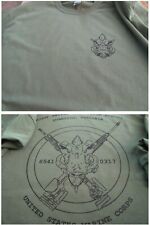 Usado, Camiseta SCOUT SNIPER US Marine Corps Quantico School tela de seda GG comprar usado  Enviando para Brazil
