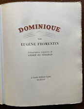 Fromentin dominique 1945 d'occasion  Nice-