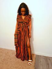 Ankara dress, african dress, ankara Infinity print maxi dress size 8 10 12 14 16 for sale  Shipping to South Africa