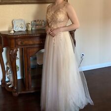 Champagne tulle ball for sale  Redlands