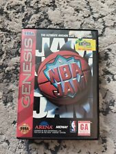 NBA Jam (Sega Genesis, 1994) CIB - Carro y estuche limpios probados funcionando sin manual segunda mano  Embacar hacia Argentina