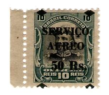 Brasil (1927) - Correio Aéreo Hermes 50/10 Réis Sobretaxa - Variedade “Quatro Losangos” comprar usado  Brasil 