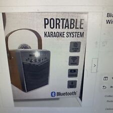 Bluetooth karaoke machine for sale  LEICESTER