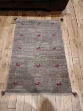 New handmade oriental rug Gabeh 118cm x 79cm  for sale  Shipping to South Africa
