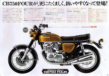 1971 HONDA Dream CB 750 Four K1 JAPAN Prospekt poster brochure comprar usado  Enviando para Brazil