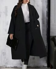 Eleganter mantel schwarz gebraucht kaufen  Salmtal