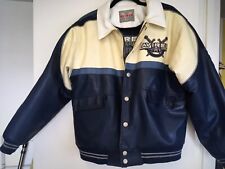 leather jacket avirex for sale  BRACKNELL
