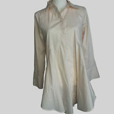 INAE COLLECTION | Women's XS Pink Button Up Tunic A-Line Shirt Dress Long Sleeve for sale  Shipping to South Africa