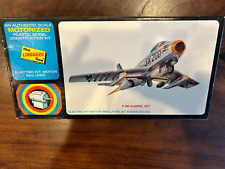 Vintage Lindberg F-86 Sabre Jet Modelo com Kit de Motor Elétrico Escala 1/4" = 1 pé comprar usado  Enviando para Brazil