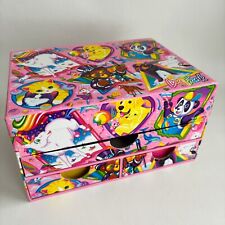 Caixa estacionária de joias artesanais Lisa Frank gato cachorro unicórnio panda urso bugiganga vintage comprar usado  Enviando para Brazil