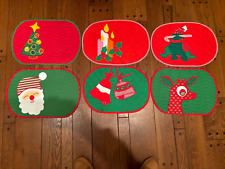 Christmas placemats handmade for sale  Peoria