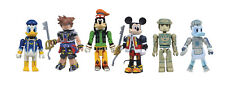 Usado, NOVO Disney Kingdom Hearts MINIMATES Conjunto Completo MICKEY DONALD PATETA SORA TRON comprar usado  Enviando para Brazil