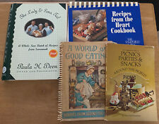 Lot vintage cookbooks for sale  Darien